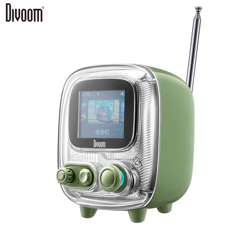 Dioom t-tiivoom-2 pixel Art Bluetooth Reproduktory prenosné budík DIY Display doska roztomilý darček domáce ľahké dekorácie rádio