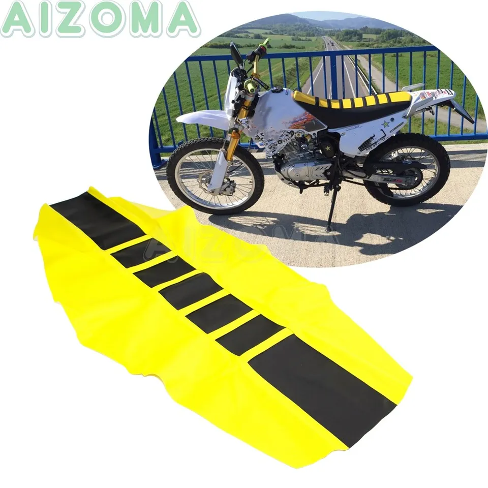 Dirt Racing Bike Bike Yellow Soft Gum Covers pre Yamaha Honda Suzuki DRZ400SM DR DRZ RM RMZ 85/125/250/350/400/450/500 ENDURO