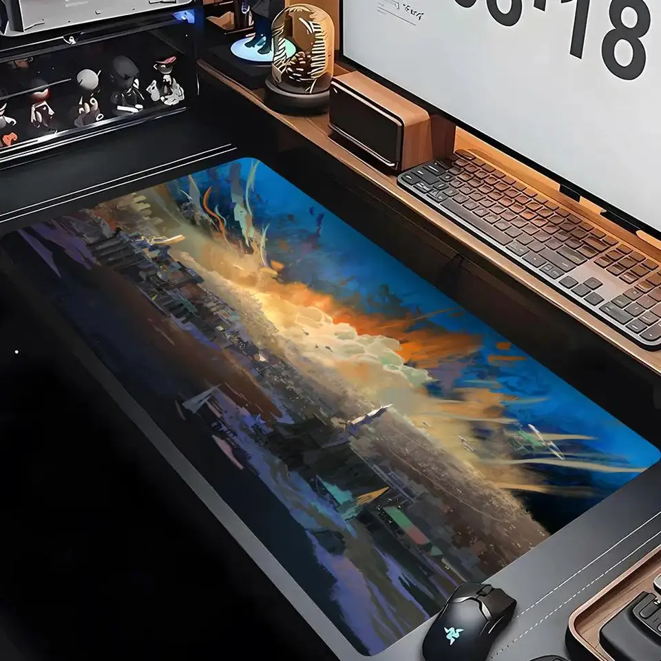 Disco Elysium Mouse Pad Computer XXL PC Gamer Gabinete Gaming Accessories Klávesová tabuľka Mat Deskmat MousePad Rug