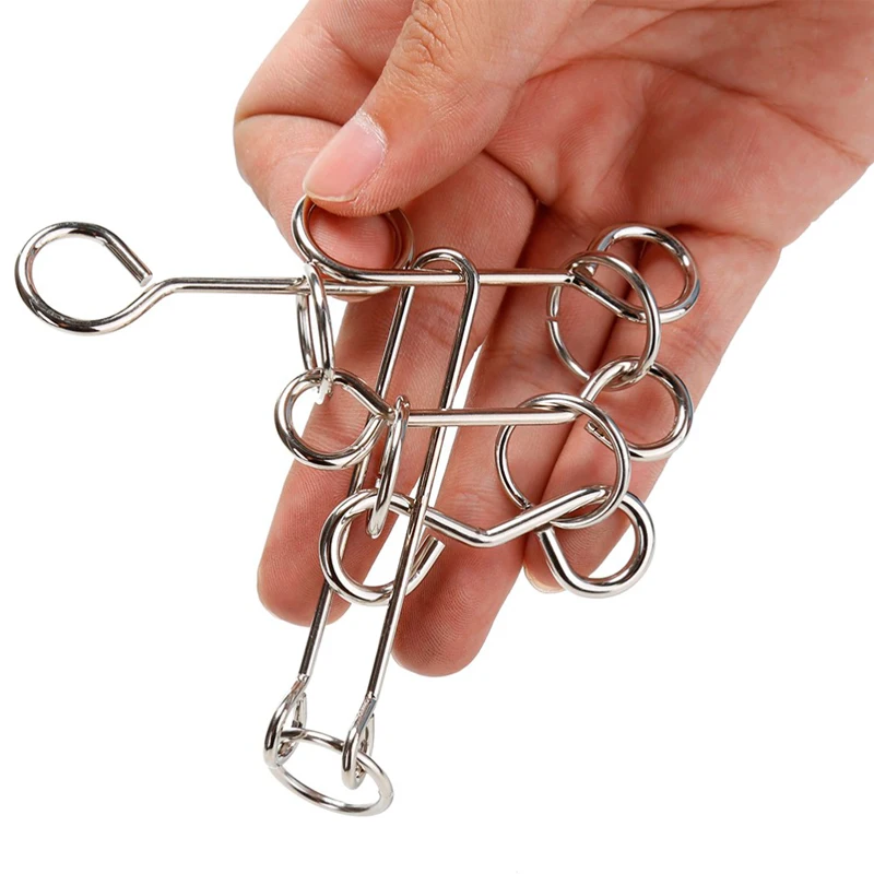 Disentanglemen Metal Puzzle odomknutie bloku mozgovej upútavky IQ Test hračiek Educational Mind Games Ceny Ceny pre študentov