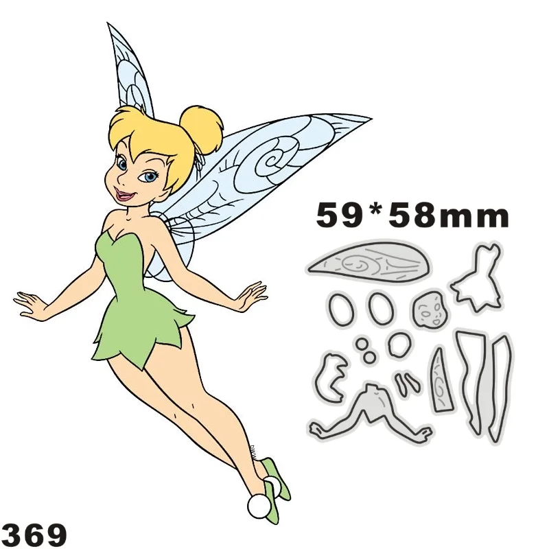 Disney 2022 Nový príchod krídla kov Cutting Dies Stencil Greating Card Decoration DIY Scrapbooking Scrapbook Papier Photo album