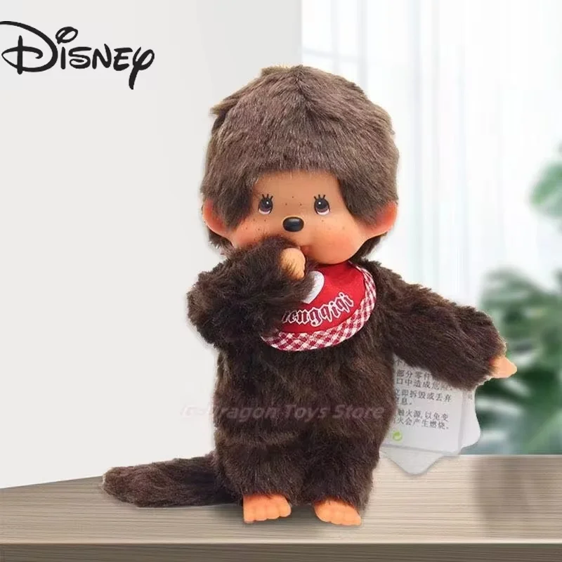 Disney 20cm Kawaii Monqiqi Kawaii Doll Keychain Bag prívesky plyšová hračka ruka ruka bábka dekompresia Deti roztomilý darček Veľkoobchod