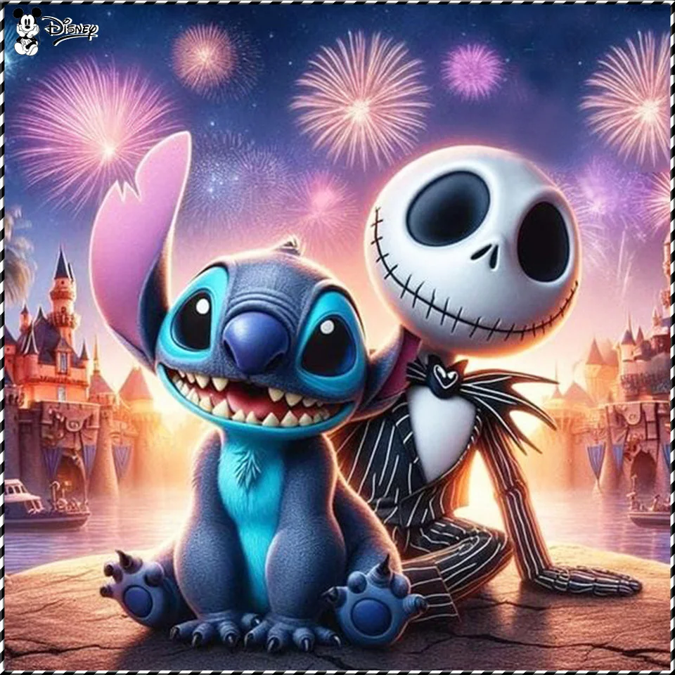 Disney 5D Diamond Painting Mickey Spirit Mosaic Kompletná súprava Karika