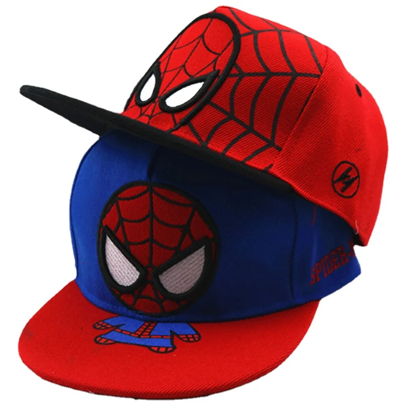 Disney Anime Spiderman Baseball Cap pre chlapcov Dievčatá Spring Autumn Baby Klobúky Deti nastaviteľné karikatúry Slnko čiapky Kids Kids Outdoor Hat