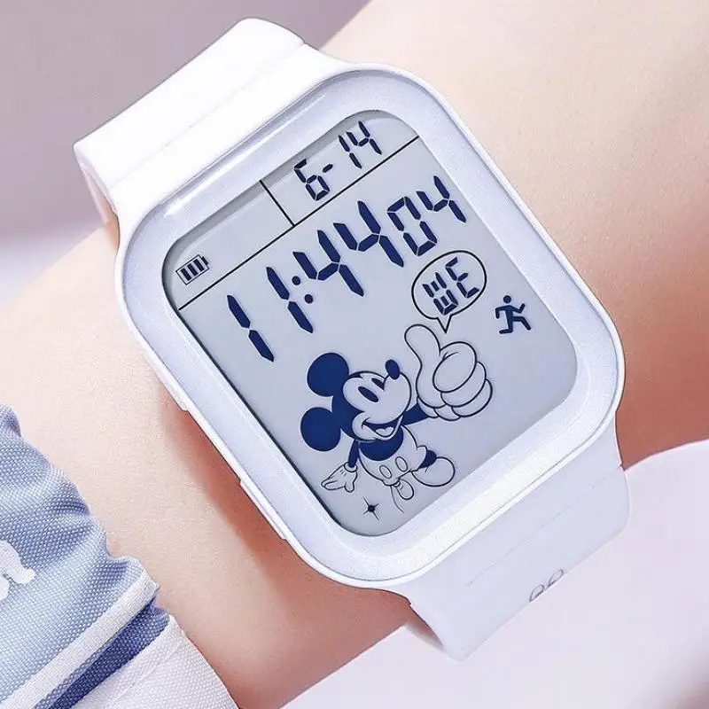 Disney Astronaut Micky Mouse Digital Rakewatch Kid Kid Boy Girl Unisex Student Clock Chronograph Opereter Rectangle Dial