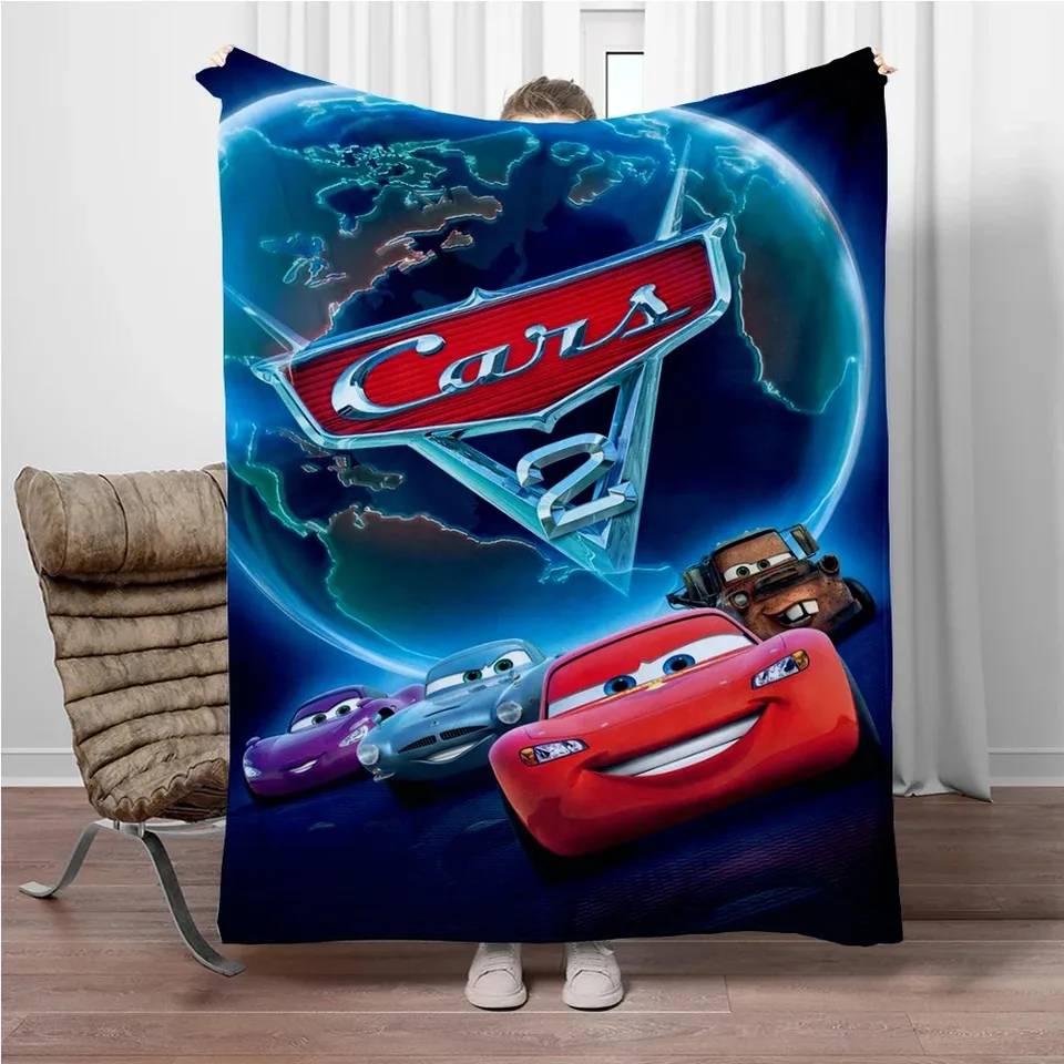 Disney Cars prikrývky flanel blesky mcqueen prikrývky jar jesenné priedušné prikrývka na mäkký hod pre prikrývku spálne pohovky