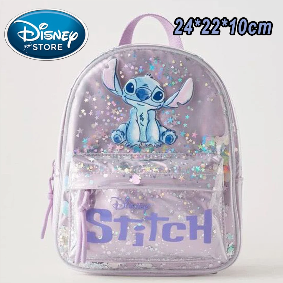 Disney Cartoon Backpack Dámska Mickey Mouse Donald Duck Pattry Študentská taška Veľká kapacita batoh dievčat ramená taška