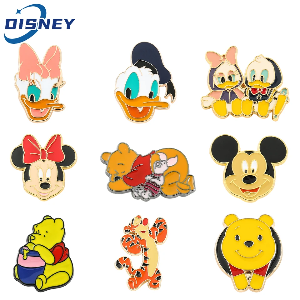 Disney Cartoon Figure Metal Broot