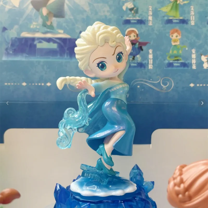 Disney Frozen Magic Series Blind Box Toys Hračky Anna Elsa záhadné boxové bábiky Trendy módne hračky Zbierka Zbierka ozdoby Girls Darček