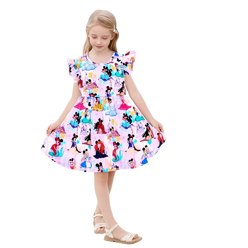 Disney Girls Cute Princess Pearl Boutique Dress batoľa