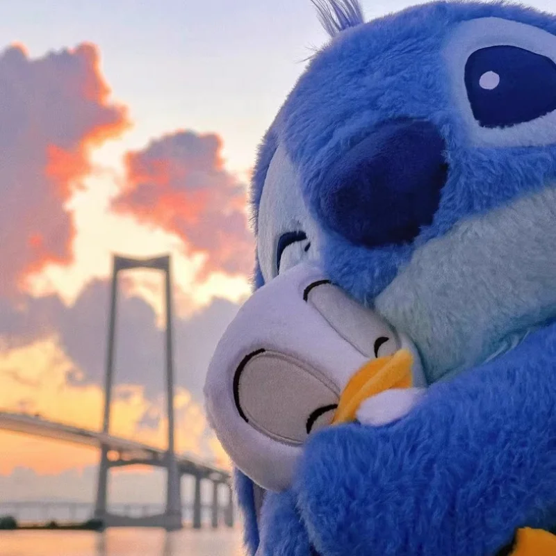 Disney Lilo & Stitch Anime Mäkký plyšový objatie objatie Donald Duck Stitch Toy Krásny hod