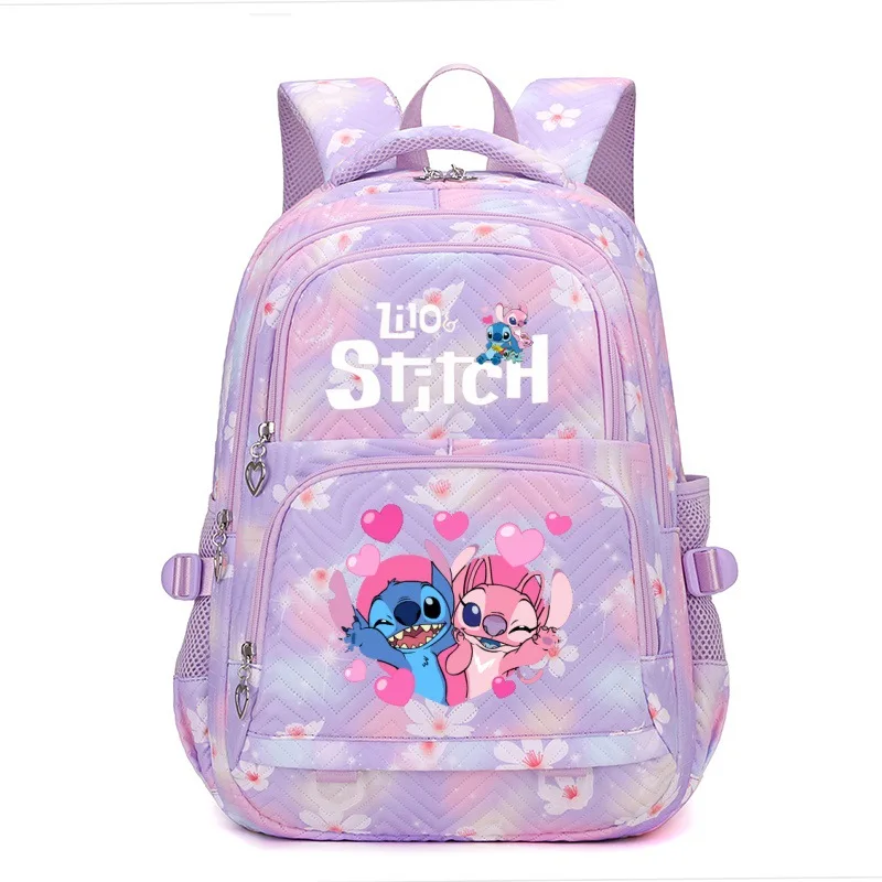 Disney Lilo Stitch Waterproof Girls Backpack ženské cestovné tašky Batohské tašky pre dospievajúcich žien Bookbag Mochila