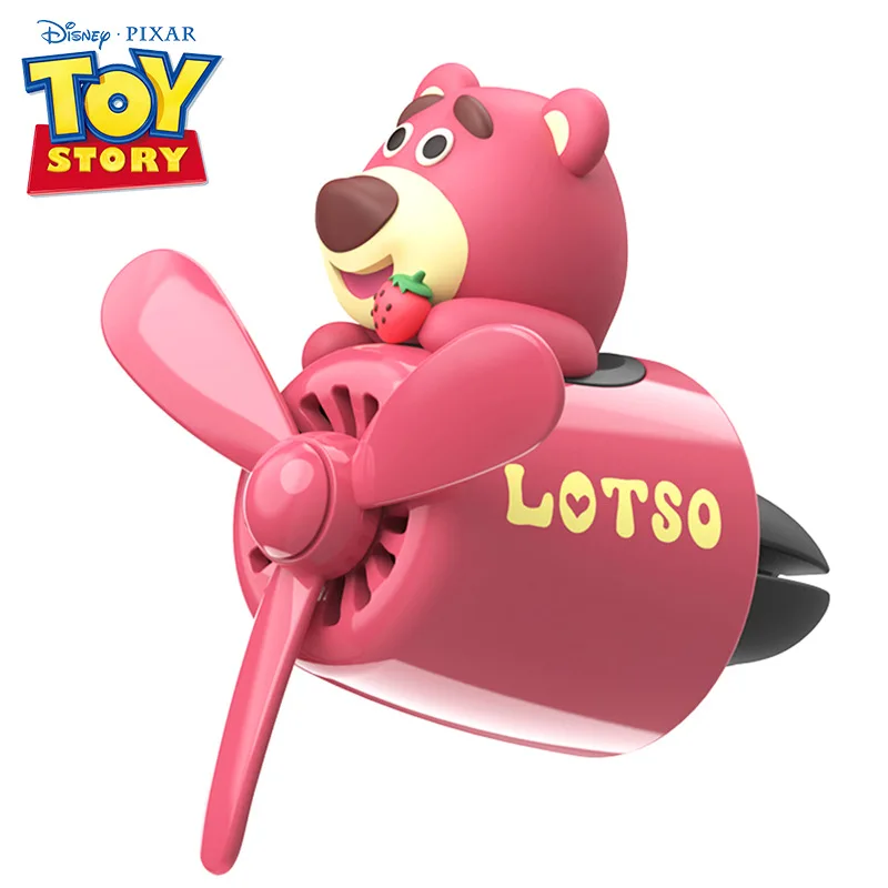 Disney Lotso Air Freshener CAR PARFUM KAWAII PRÁVNA VÝSTUP VENTRIVE PRESTATENÉ PARFUME VLOŽENÉ pre dekoráciu interiéru automobilu