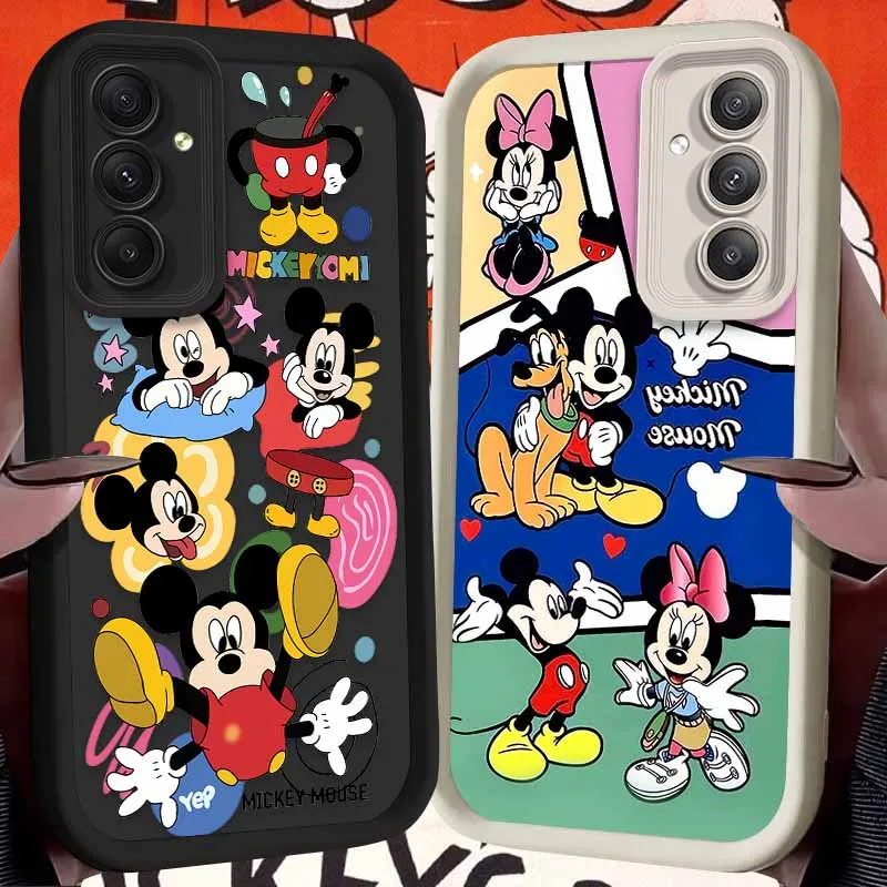 Disney Mickey Minnie Mouse Case pre Samsung Galaxy A55 A35 A25 A15 A05 A05S 5G A24 A13 A23 A12 A22 A32 A52 A52S A71 A71 A72 A51 4G 4G 4G 4G