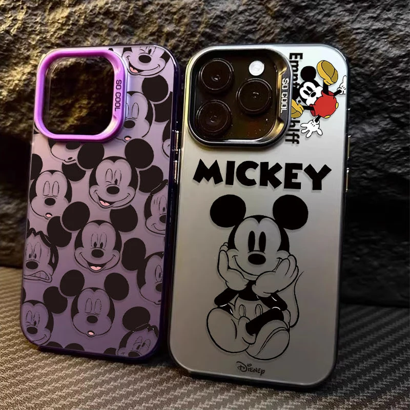 Disney Mickey Mouse Pattern Matte Hard Phone Puzdro pre Xiaomi Redmi Note 13 12 11 Pro Plus 4G 5G 12S 11S 10S 10 9S 8 12C 13C A3