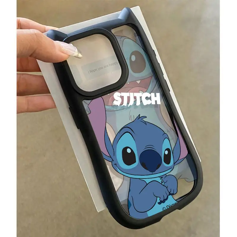 Disney Nový steh roztomilý puzdro pre telefón pre iPhone 16 15 14 13 12 11 Pro Max xr xs x 7 8 plus y2k dievča mäkký nárazový odolný zadný kryt