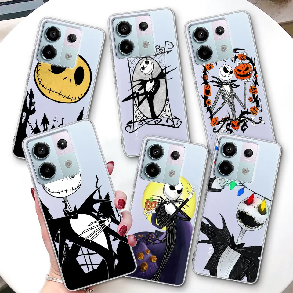 Disney nočná mora pred Vianocami Cool Case pre Xiaomi Redmi 10c 9 12C 9A 9i 6a 9c 10a 9t 6 7A 8a 8a 10x 12 TPU Cover