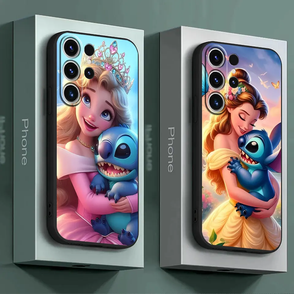 Disney Princess Beautiful Moonlight Shell puzdro pre Samsung Galaxy S22 Plus S20 S24 Ultra S21 5G S23 Ultra S21 Fe TPU Soft Cover