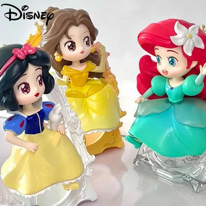 Disney Princess Blind Box Snehulienka Rapunzel Kawaii Figures Dream Chasing Series Series Mysterious Box Cartoon Decor Darček zadarmo darček