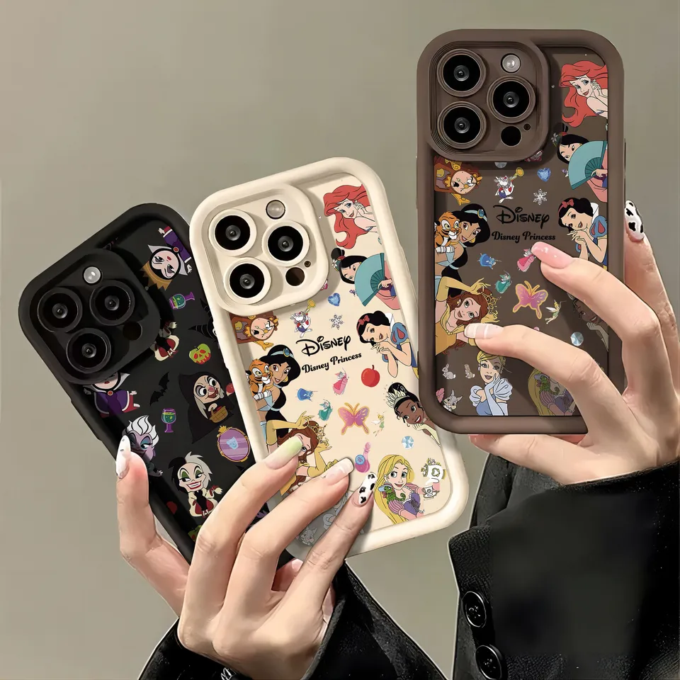 Disney Princess Evil Queen Telefon Case pre Xiaomi Redmi 9a 9C 10 10C 12C K30 K40 K50 POZNÁMKA 10 11 12 13 Pro 5G Cover