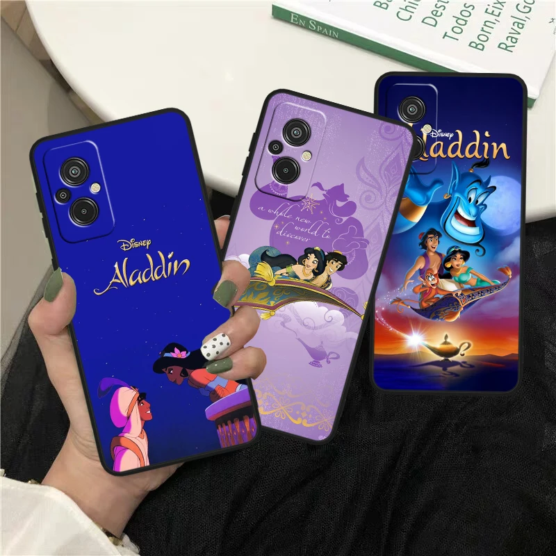 Disney princezná Lily roztomilá pre Xiaomi Redmi K60 12C 12 11a A1 11 10c 10x 9t 9c 9at 8a Pro Silikónový čierny telefón s čiernym telefónom