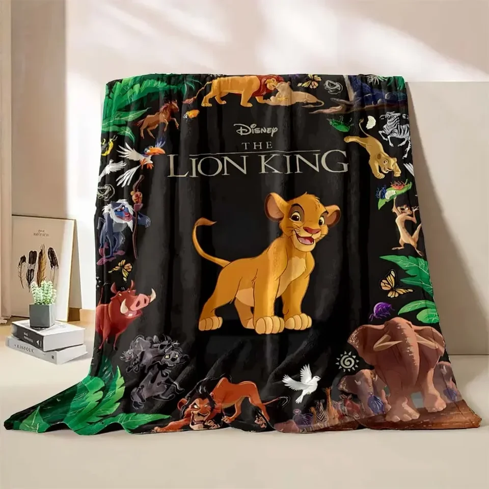 Disney Simba Lion kráľ spánok letná zimná zimná zimná zimná zimná zimná flanel plyšová plyš