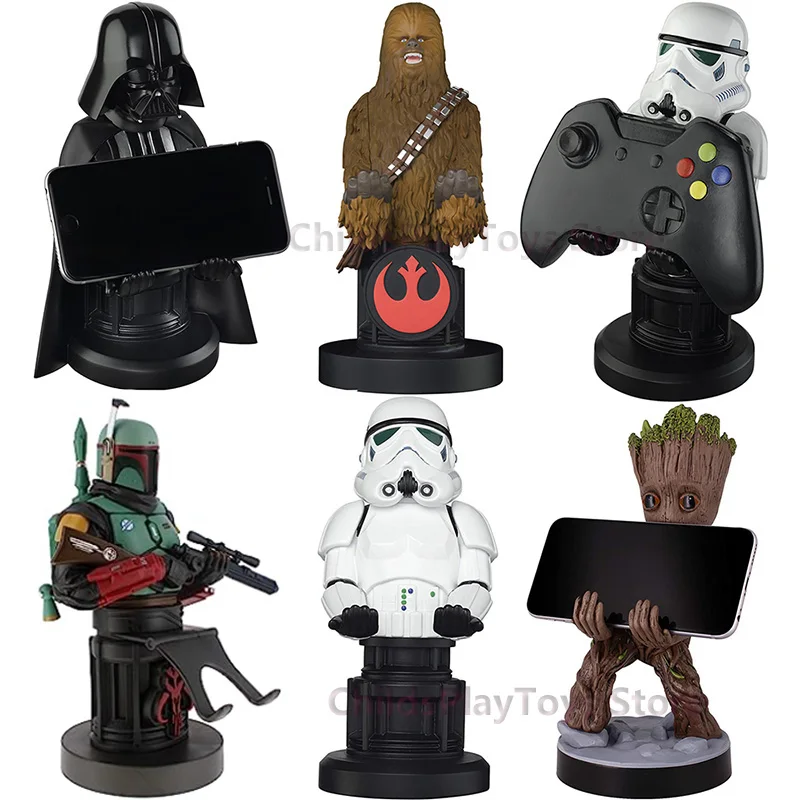 Disney Starwars Darth Vaders Stormtroopers Baby Yoda Xbox PS4 PS5 Hander Hering Controller Držiak telefónu stojan na figúrku