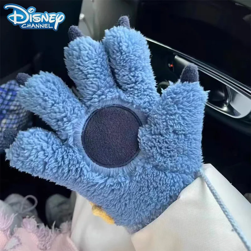 Disney steh rukavice karikatúra steh labka pazúra modré rukavice plyšové rukavice zimné rukavice deti dospelé zimné teplé darčeky