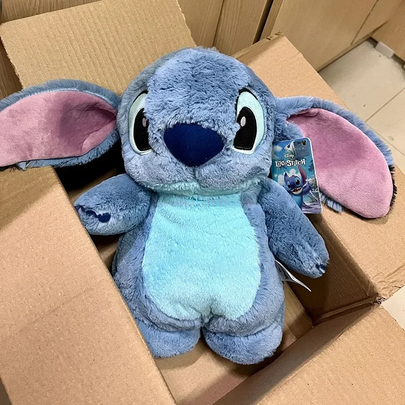 Disney Stitch Anime Winter Extra veľká plyšová horúca voda fľaša Dámska voda Domáca voda Ručne s dovolenkovým darčekom pre priateľku