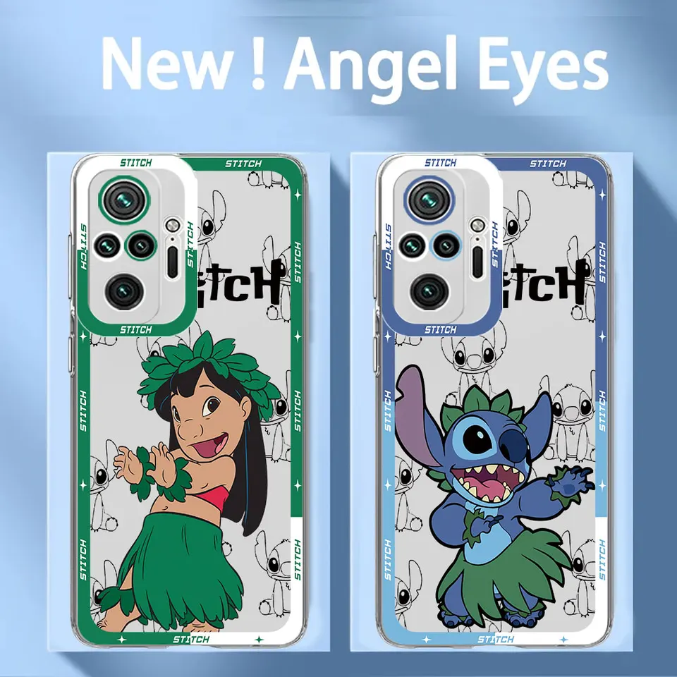 Disney Stitch Telefón pre prípady Xiaomi Redmi Note 9S 13C 5G 11 Ultrathin Case X3 NFC 12 4G 12S 13 Pro 9 Funda Shell