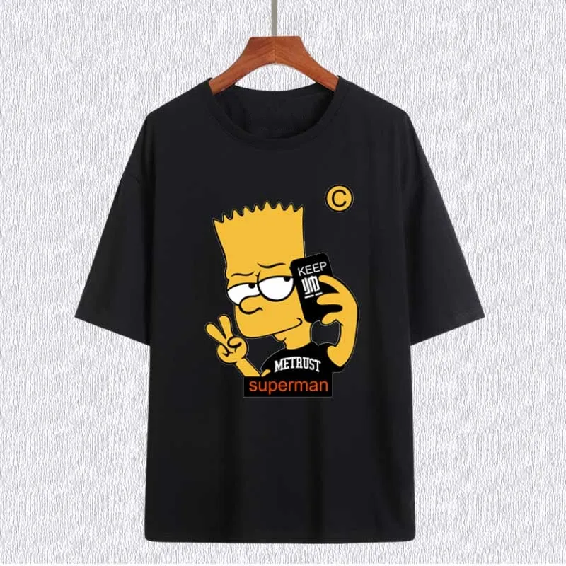 Disney The Simpsons Family Cartoon Tlač Tričká