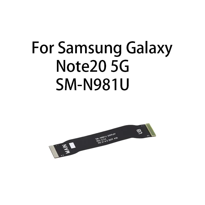 (Displej) Konektor základnej dosky hlavnej dosky LCD Flex kábel pre Samsung Galaxy Note20 5G/SM-N981U
