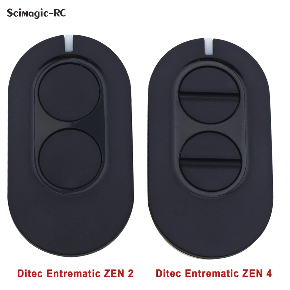 Ditec Entrematic Zen2 Zen4 Zen2w / Zen4W Garážové diaľkové ovládanie 433.92MHz Valku