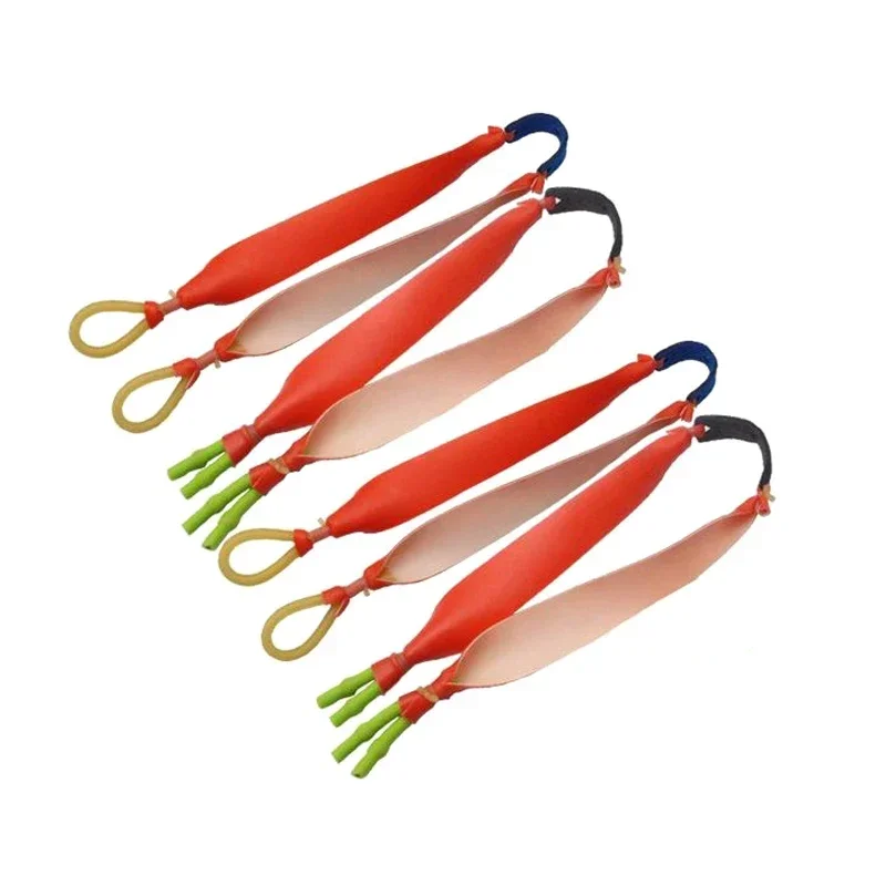 Divočina veľká silná gumová skupina praky poľovnícke streľba Fishing Dart Catapult Slingshot Gum Guma outdoor Tool Accessorie