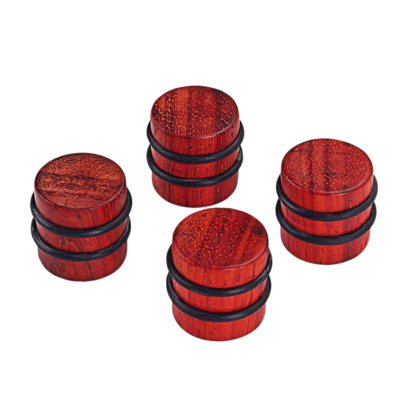 DIY 5,8 mm balenie 4ks gitarového tónu gitary ovládanie gombíka Knob drevo pre plážový povrchový tón alebo