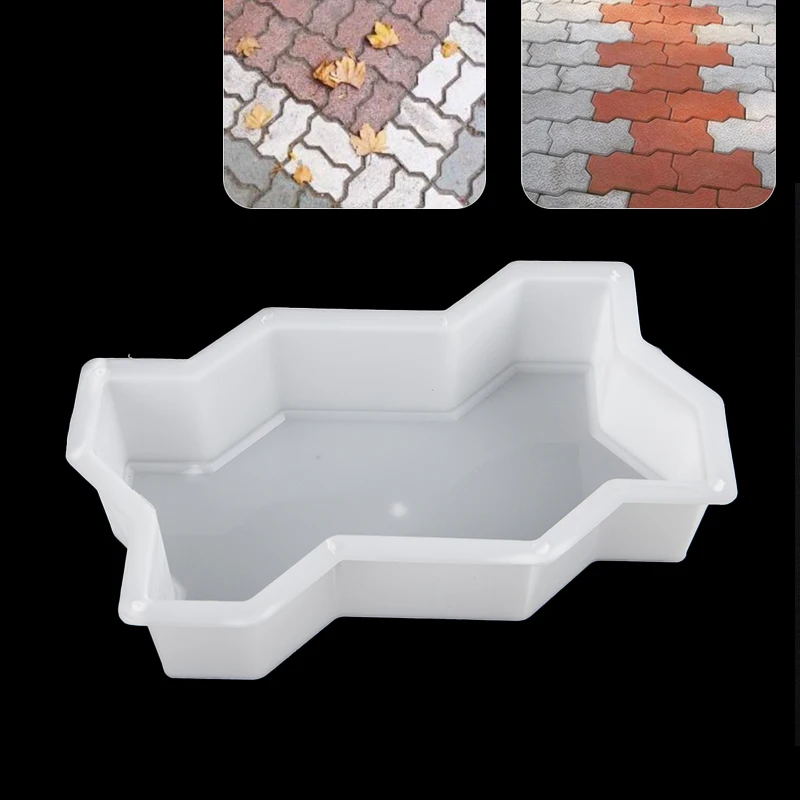 DIY Cesta výrobca betónové formy Záhrada chodníky Cesta Cesta cesta dlažba tehlová forma