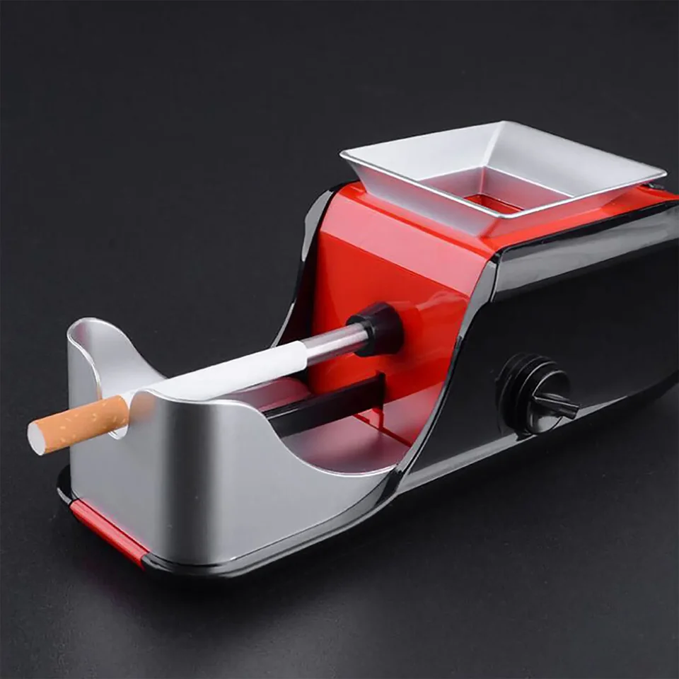 DIY Cigaret Rolling stroj elektrický bylinný cigaretový stroj tabakový valček Injektor Praktický fajčiarsky nástroj