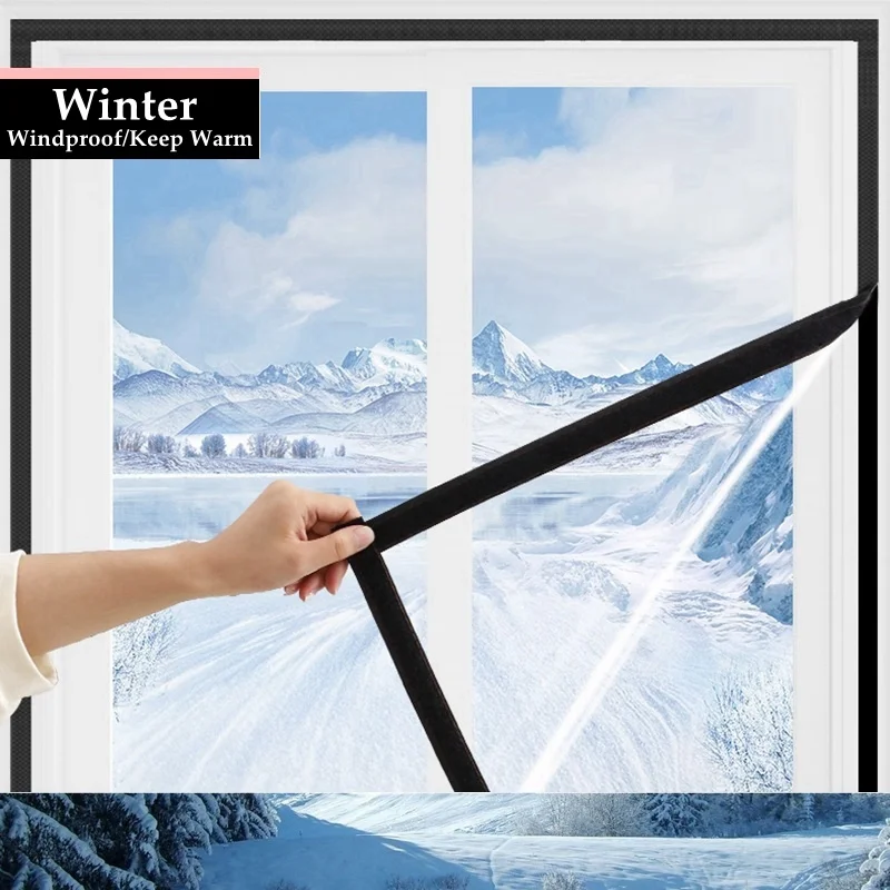 DIY Clear Peva Domov Balkón Windows Witerproof Curtain Garden altánok bočné dažďové odolnosť valcová zimná plachta udržiavajte teplú veternú obrazovku