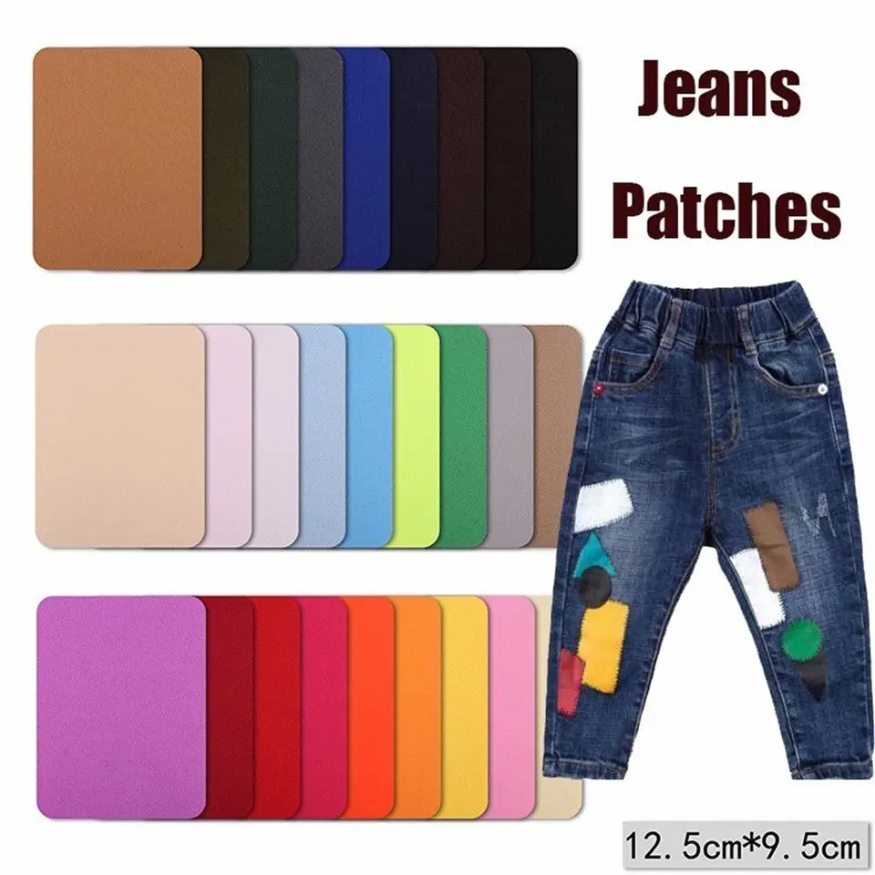 DIY Craft Self Adhesive Patches Aplikácia Aplikácia Termálny prenos odznak Bunda Oprava šijacieho oblečenia