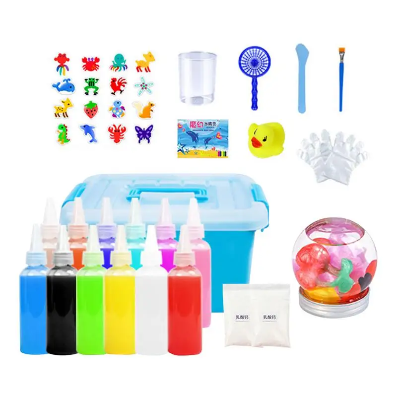 DIY Fairy Magic Water Elf Ocean Fold for Kids 3D ručné súpravy Aqua Fairy Gel Toy Set Hrace Resporty Vzdelávacie hračky Darček pre deti