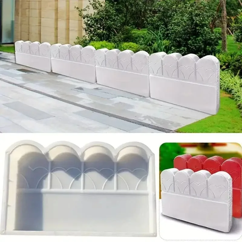 DIY Flower Garden Odiak plot Fold Floor Walk Walk Walk form Walk Walk Walk Walk Rold Manuálne dlažba cementová kamenná cestná dráha výrobca pleseň deco