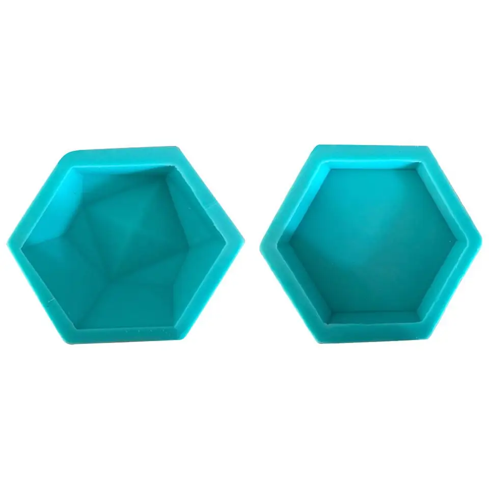 DIY geometrické betónové steny formy televízne pozadie dekorácia hlinená tehlová remeslo pre nástenné kamenné dlaždice hexagon hexagon remeselnícka silikónová forma