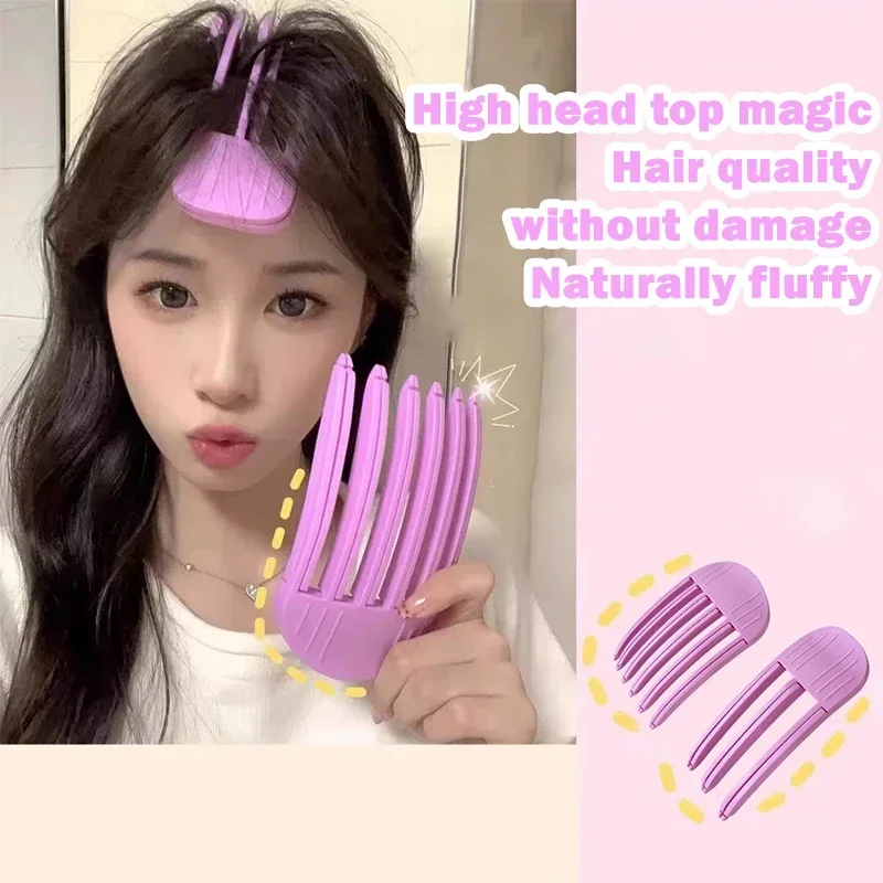 DIY HEADPIECE Vysoký lebečný vrchný plastický hrebeň vankúšikového koreňa Variká na vlasy
