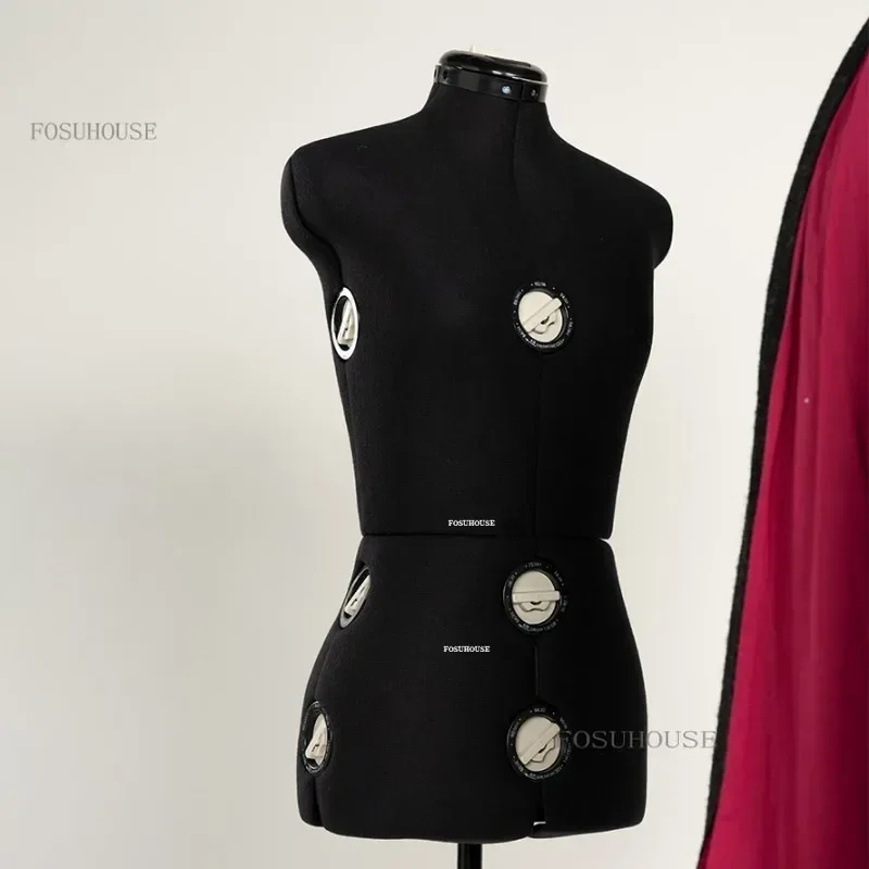 DIY krajčírka Žena Šijací figurín Mannequin Nastaviteľná veľkosť Tkru