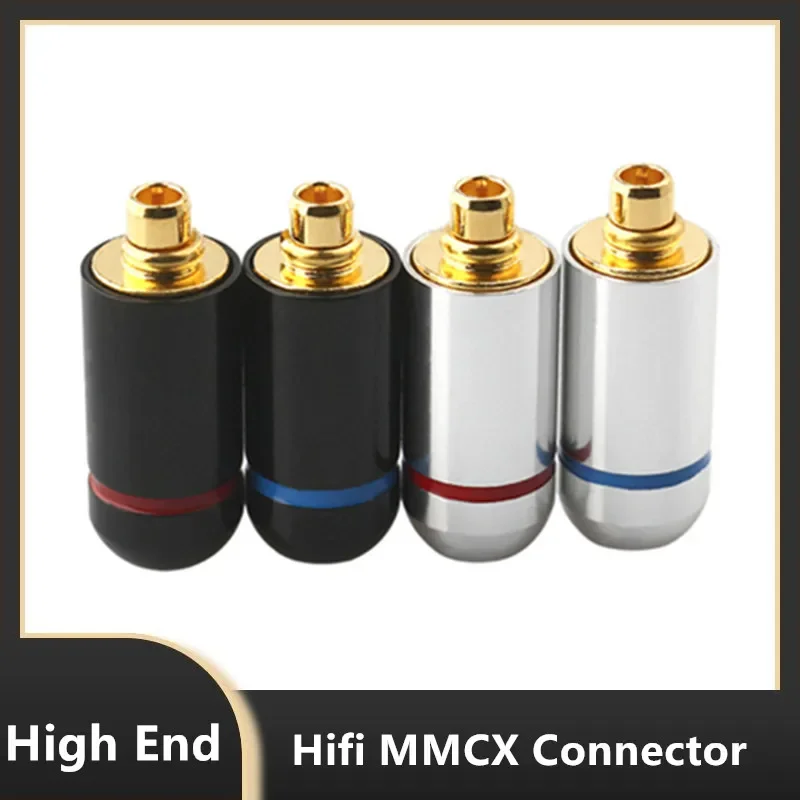 DIY MMCX Connector ZLATNÉ ZLATNÉ ZLATNÉ ZARIADENIA ZADNUTIE ZVLÁDNÉ ZARIADENIE ZARADENIA AUX AUX pre spájkovanie UE900 SE535 SE215 W10 W20 W20 Adaptér