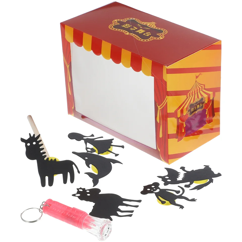 DIY Puppet Show Detská divadelná tieňová bábka rozprávanie príbehov Tradičné marionety Čínska hračka Mini
