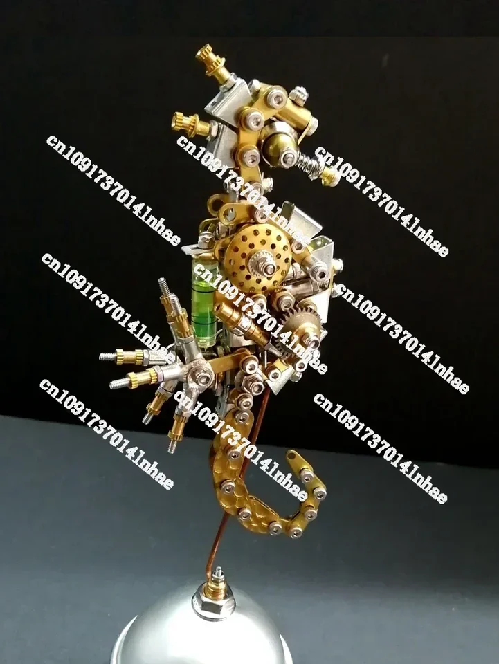 DIY Seahorse Steampunk Mechanické zvieratá MODELY MODLÁDNA MODLAD MODEL 3D PUZZU Hračky pre dospelých dospievajúcich darček