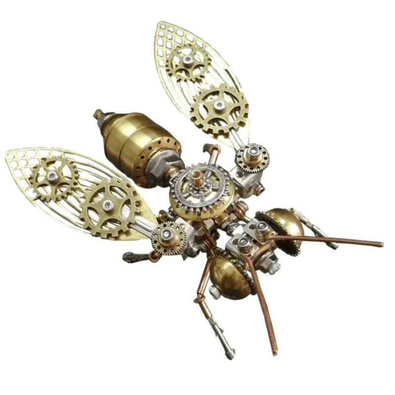 DIY Steampunk Little Bee Mechanický hmyz