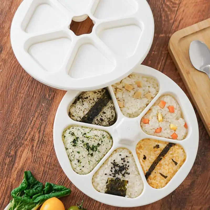 DIY Sushi forma Onigiri Rice Ball Food Press Trojuholníkové sushi výrobca pleseň Sushi Kit japonské kuchynské náradie Pressová forma DIY Kit