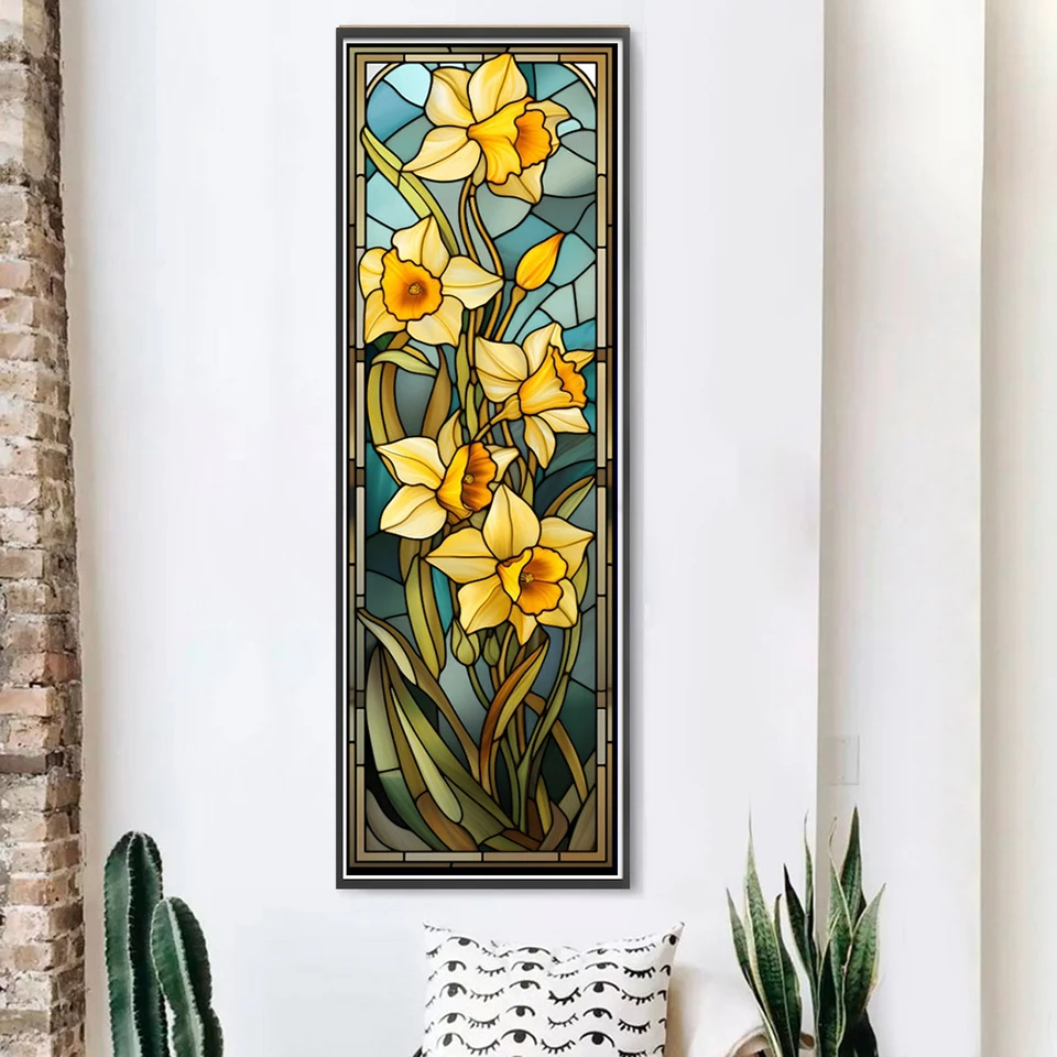 DIY Tlač farebného skla Plné 11ct krížové stehy súpravy vyšíva